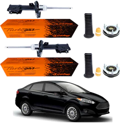 PAR AMORTECEDOR DIANTEIRO NEW FIESTA 2010 A 2019 ORIGINAL COFAP + KITS