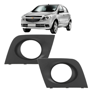 Par Grade Moldura Milha Agile 2009 2010 Até 2013 Com Furo em Oferta na Shopee