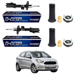 PAR AMORTECEDOR DIANTEIRO FORD KA 2014 A 2020 ORIGINAL NAKATA + KITS