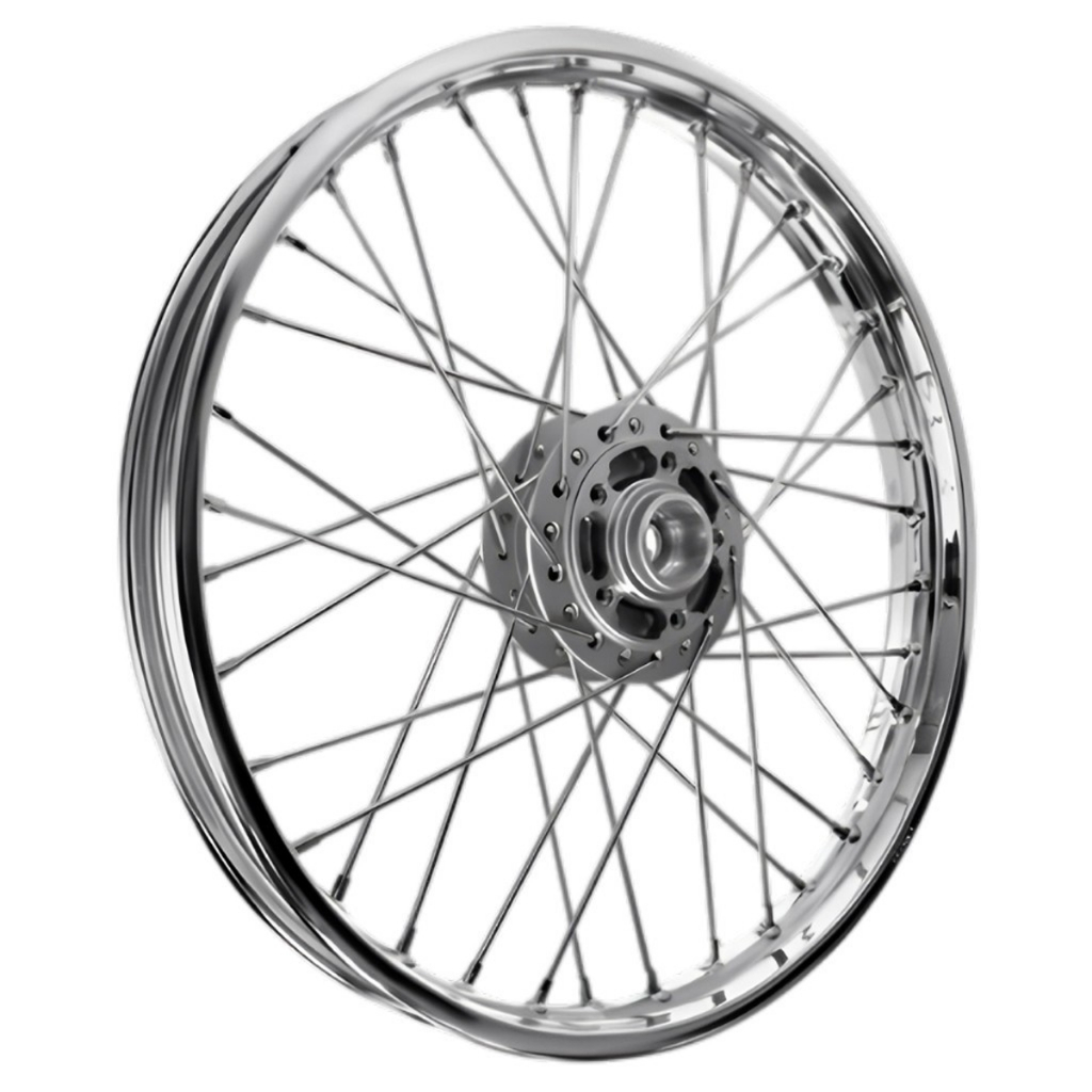 Roda Dianteira Titan Fan 150 160 2004 Á 2013 Raiada 4mm Cromado ou Inox Freio Disco