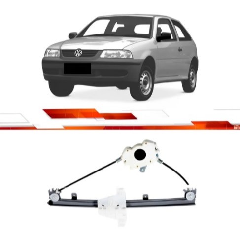 MAQUINA VIDRO ELEVADOR SEM MOTOR ELETRICA GOL G4 GOL ESPECIAL G3 2 PORTAS LADO DIREITO