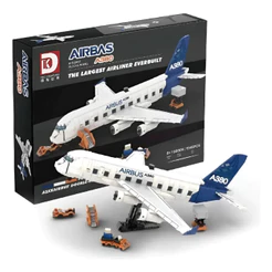 Blocos De Montar Tec Creators 80008 Airbus A380 1945 Pcs - Toys Import J24061938
