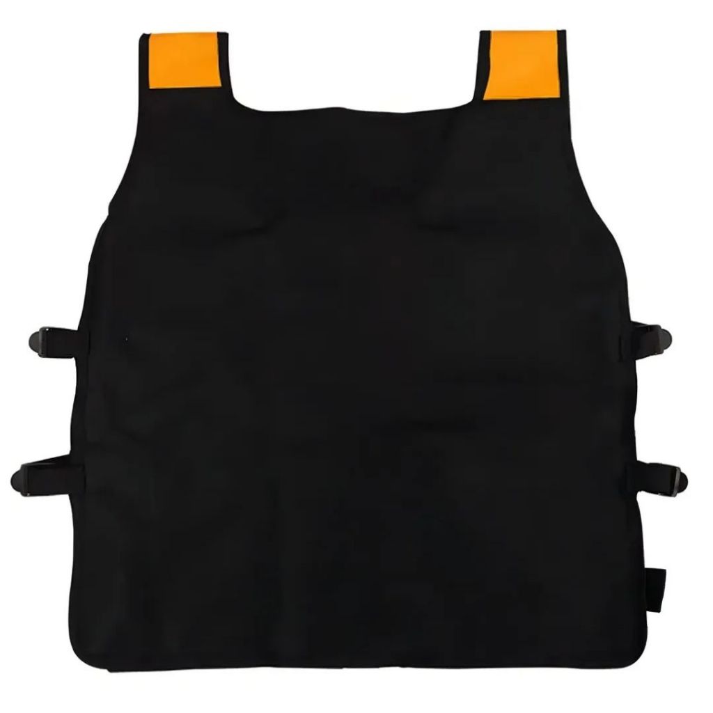 Colete Porta Ferramenta Com 7 Bolsos Ventilado Multiuso Eletricista Air Soft Pesca Carpinteiro — imagem 2 de 2