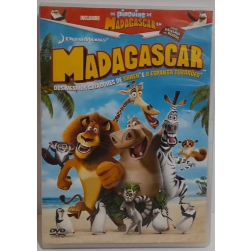 DVD Madagascar - Os Pinguins + Missão de Natal