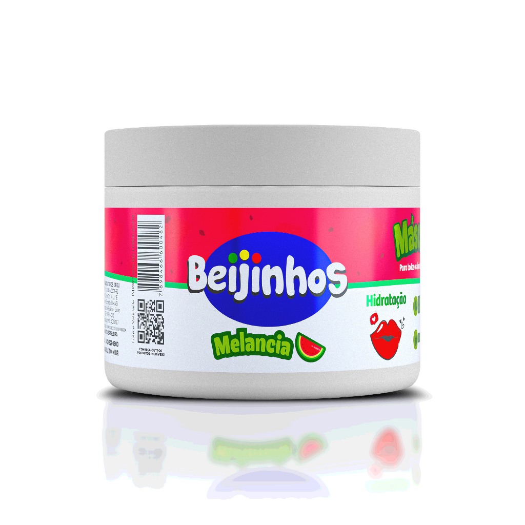 Máscara Capilar Hidratante Beijinhos Melancia 300g Belkit - Beauty