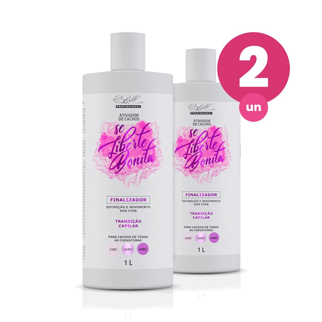 Kit 2 Finalizador Cachos Esplendorosos 1kg Belkit