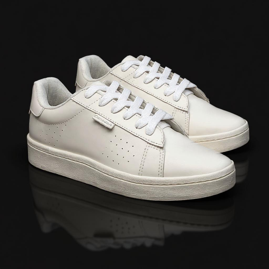 Sapato casual Masculino Branco ideal confortavel homem Dia dos Pais!