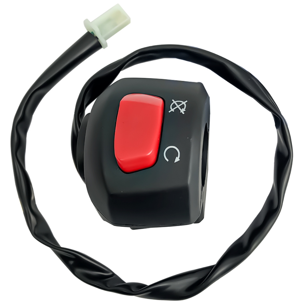KIT Chave Punho De Luz + Interruptor de Emergência YBR 125 K 2002 a 2008 - FACTOR 125 K 2009 a 2013. — imagem 2 de 2