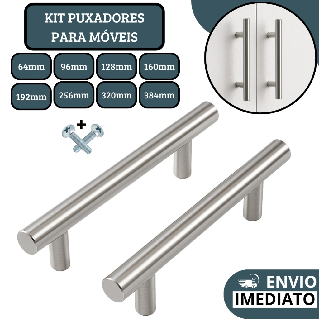 Puxador Moderno Guarda Roupa: Onde Comprar | BuscaProdutos