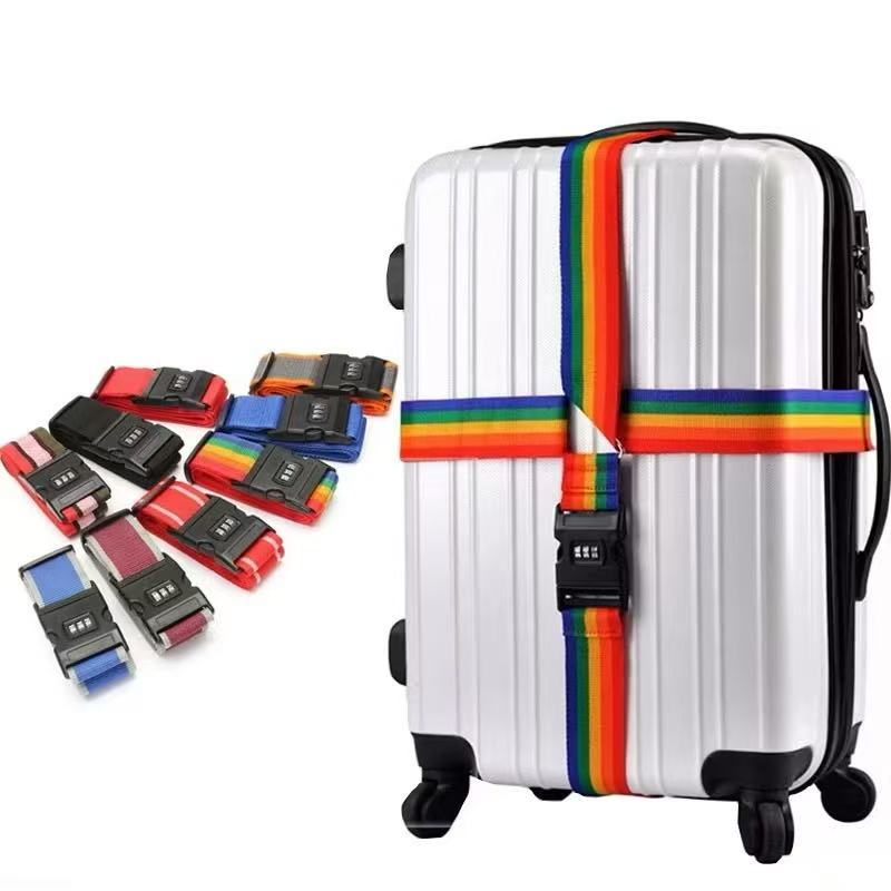 Alça De Mala De Viagem Ajustável Com Fecho De Senha E Fivela CODIGO;2505 em Oferta na Shopee