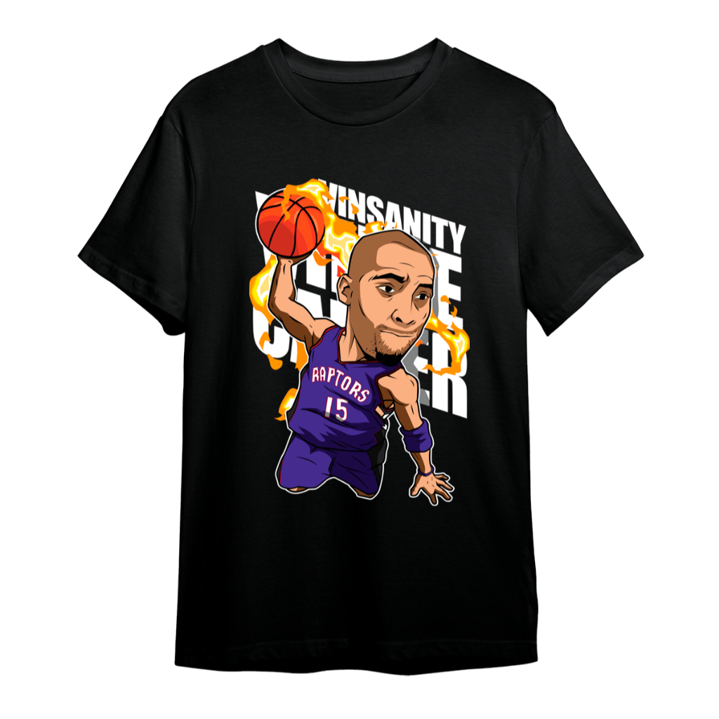Camiseta Vince Carter Raptors 15 – Vinsanity NBA Estilo Streetwear