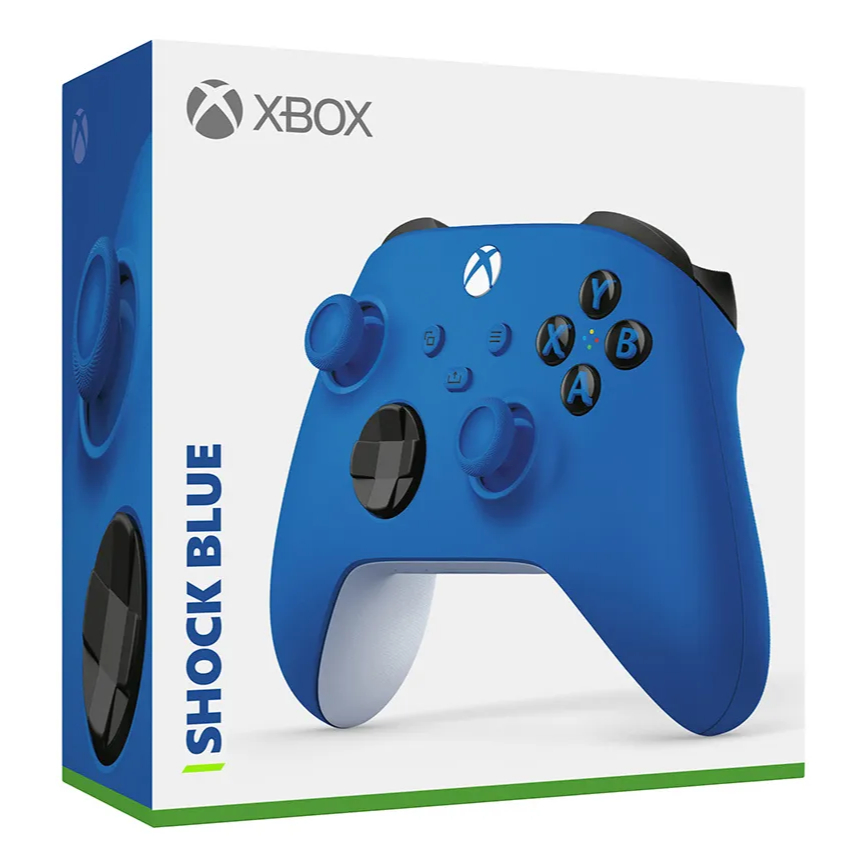 CONTROLE SEM FIO XBOX SERIES SHOCK BLUE em Oferta na Shopee