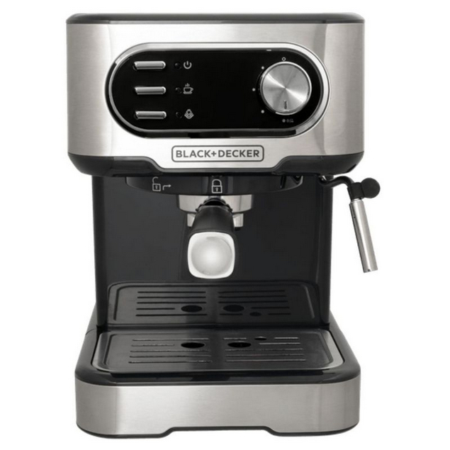 Imagem Cafeteira Black&Decker CE1100G 1,5L 1100W Expresso Gourmand Gris 220V Preto Inox