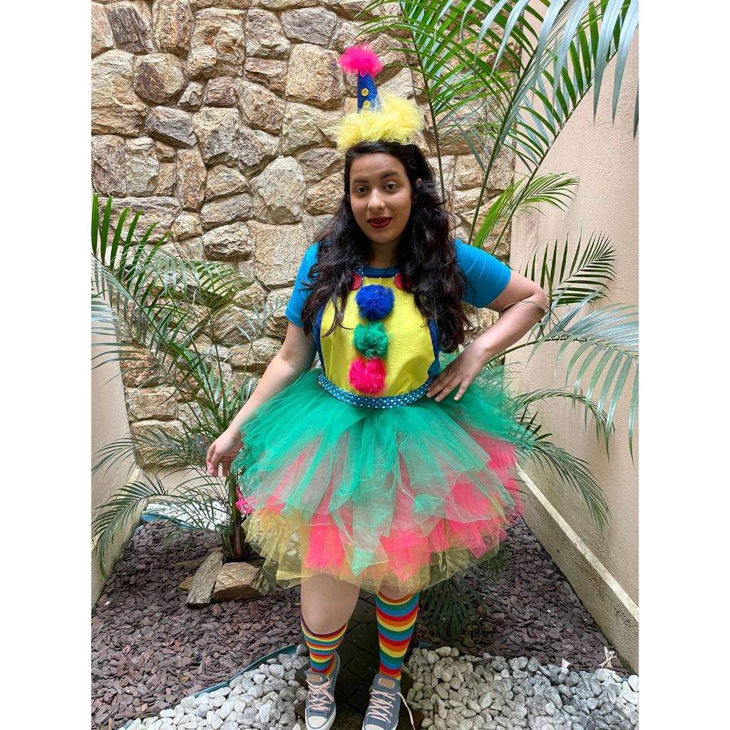 Avental de Palhaço em Oferta na Shopee