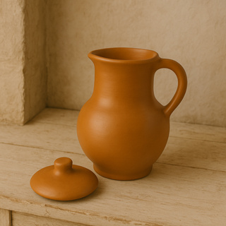 Moringa De Barro Jarra Boião Jarro Artesanal Para Agua 4 Litros em Oferta na Shopee