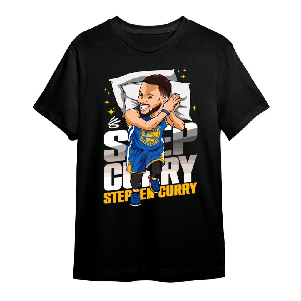 Camiseta Sleep Curry – Stephen Curry Golden State Estilo NBA