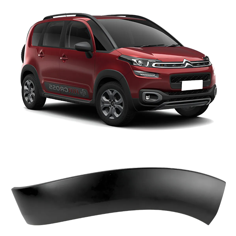 Alargador Moldura Lateral Parachoque C3 Aircross 2016 2017 2018 em Oferta na Shopee