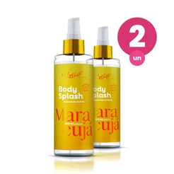 Kit 2 Body Splash Alta Fixação Maracujá 200ml Fragância Floral Belkit