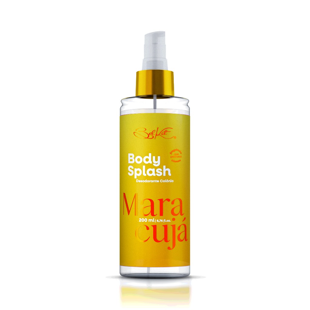Body Splash Alta Fixação Maracujá 200ml Fragância Floral Belkit em Oferta na Shopee