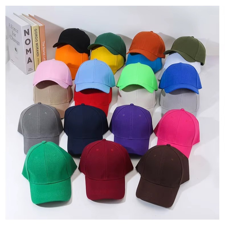 Boné Básico Masculino Baseball Aba Curva Ajuste Chapéu Liso Feminino Unissex
