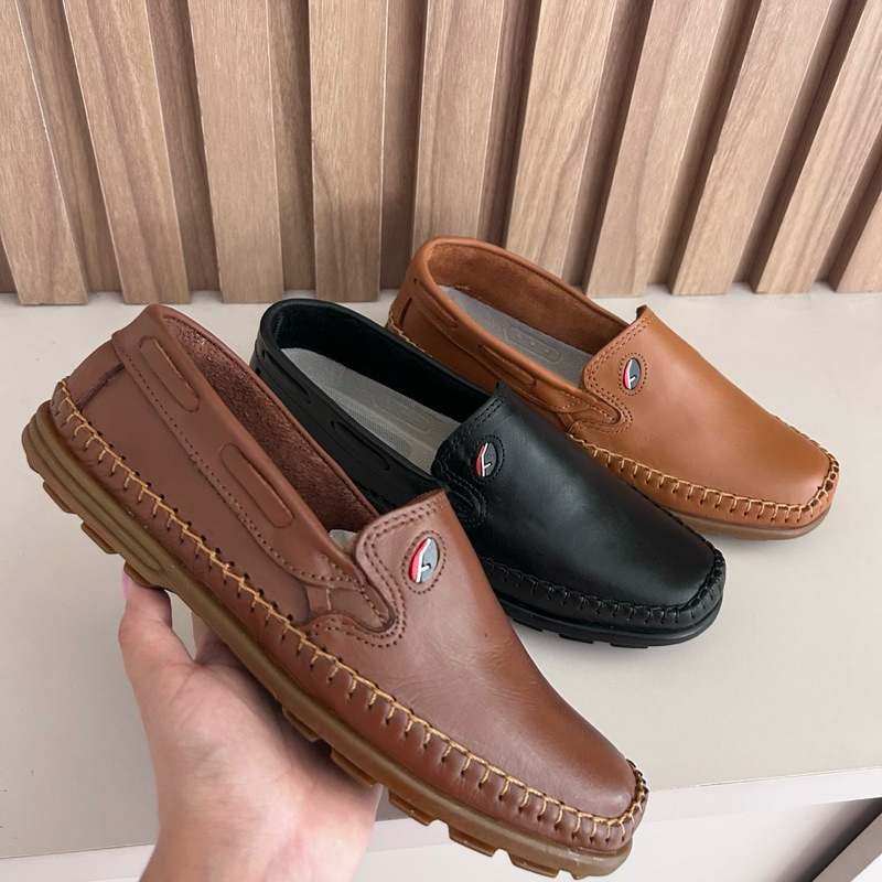 sapato Social Mocassim Couro Legítimo Masculino Confortavel Sapatilha Ortopedico Oferta Promocão
