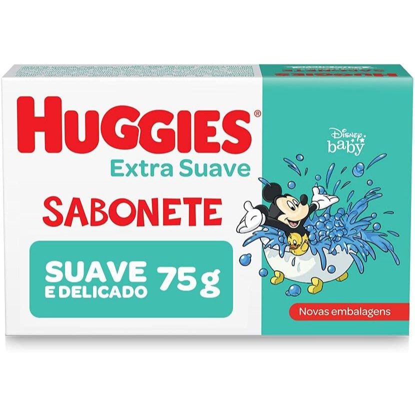Sabonete Em Barra Huggies Extra Suave 75g