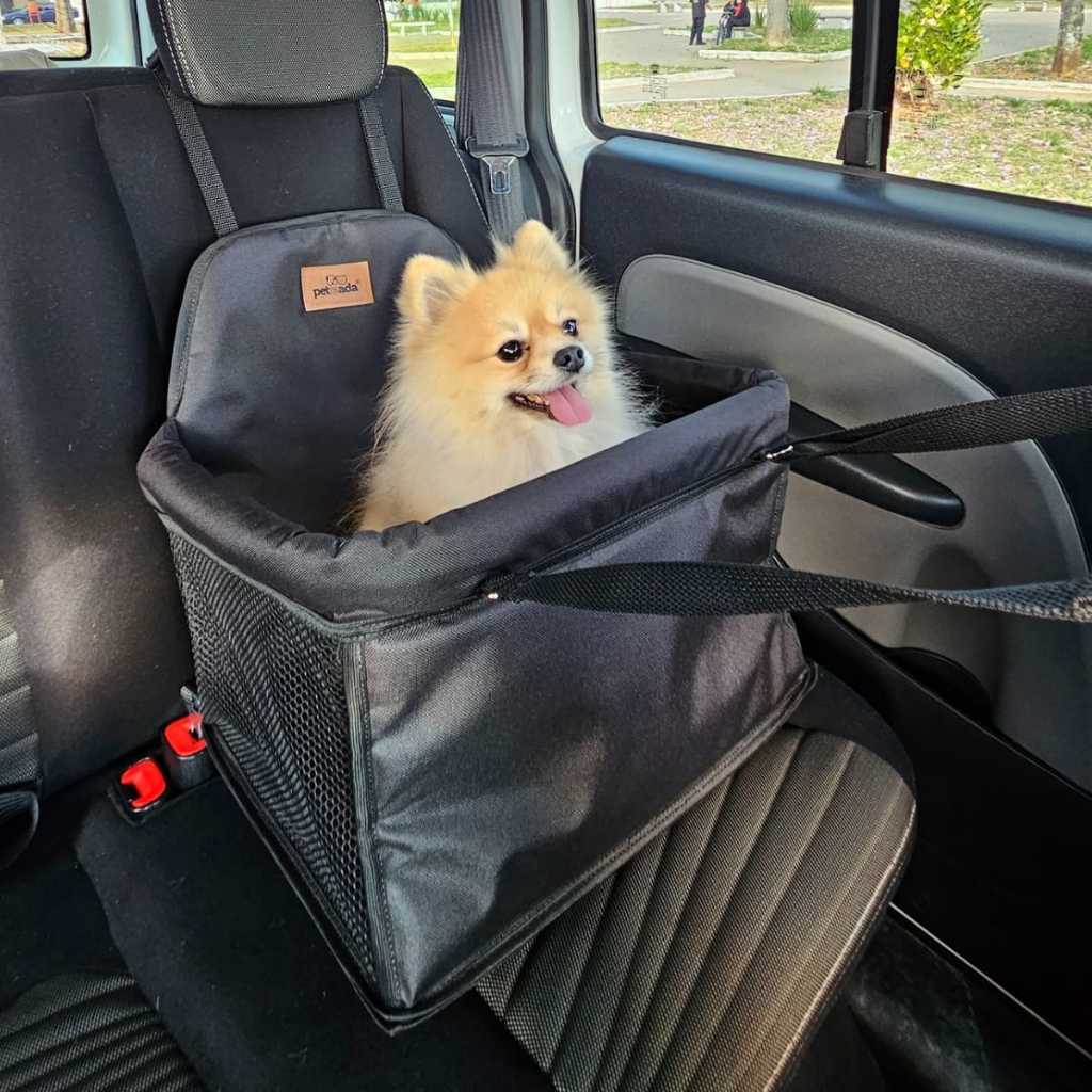 Assento Pet Carro Para Cachorro Gato Até 15kg Com Cinto de Segurança Cadeira Cadeirinha Transporte em Oferta na Shopee