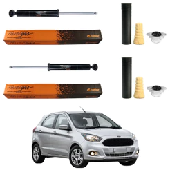 PAR AMORTECEDOR TRASEIRO FORD KA 2014 A 2020 ORIGINAL COFAP + KITS