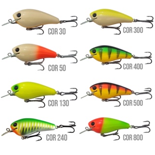 Isca Artificial Meia Agua Barba Negra 65 - Stray em Oferta na Shopee