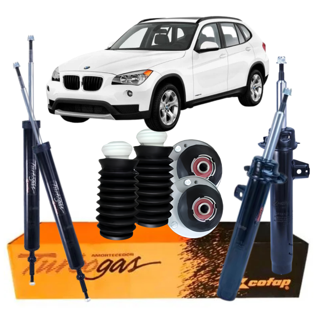 Par Amortecedor Cofap Dianteiro Traseiro + Kit Completo Bmw X1 E84 2009 a 2015 em Oferta na Shopee