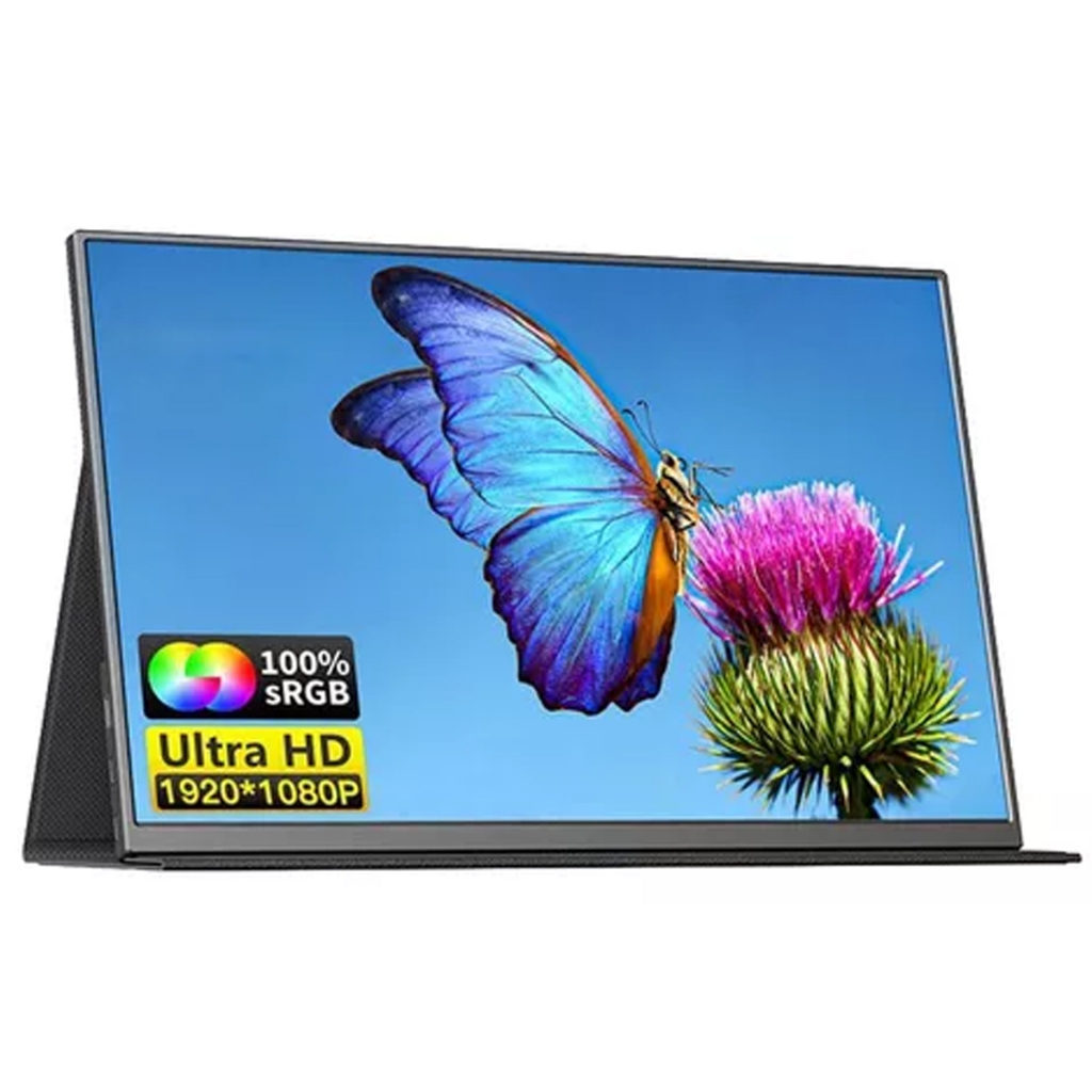 Monitor Gamer 60hz IPS Full HD HDMI 15,6 Polegadas Ultrafino Leve e Portátil Estudo Escritório