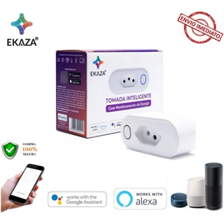 Tomada Inteligente WIFI 16A Monitoramento Energia Bivolt Smart Home SmartLife Alexa Google Assistant em Oferta na Shopee