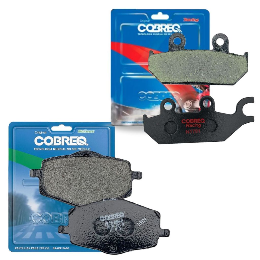 Kit Pastilhas de Freio P/ Yamaha Xt 600 / Xt 600 E Cobreq em Oferta na Shopee
