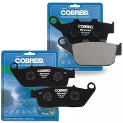 Kit Pastilhas de Freio Cb 500X / Cb 500F / Nc 750X / Cbr 500R Cobreq