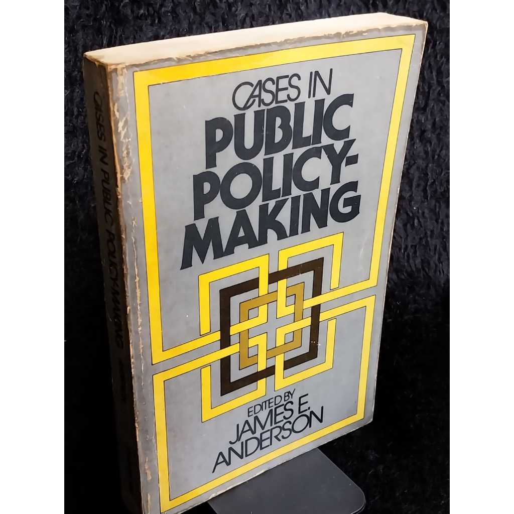 Livro Cases in Public Policy-Making Livros antigos em Inglês Sebo de Livros usados Desapego