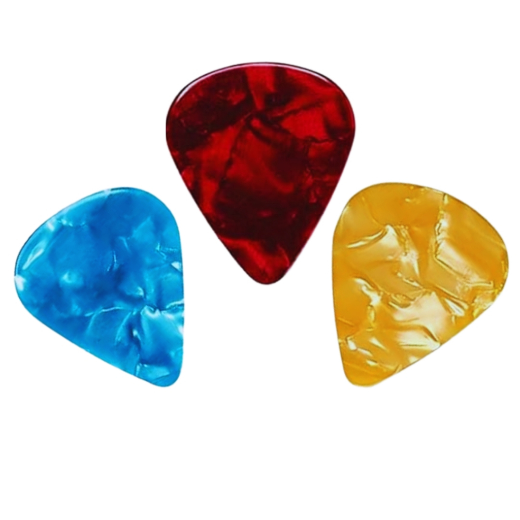 Palhetas Para Guitarra Violão Ukulele & Viola KIT com 3 Palhetas em Oferta na Shopee