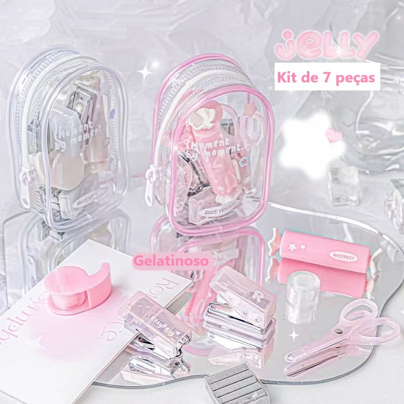 Kit7 Grampeador Perfurador Conjunto Portátil De Ferramentas Para Scrapbook De Artesanato DIY