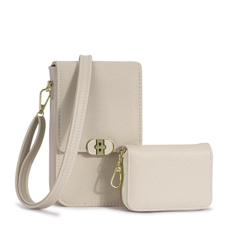 Bolsa Feminina Transversal 2 em 1 porta cartão, porta celular em Oferta na Shopee