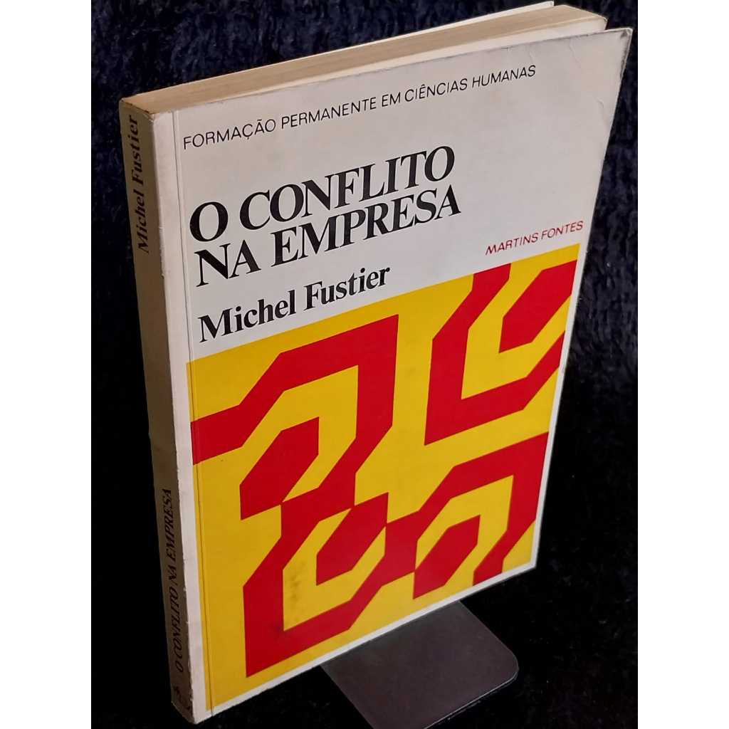 Livro O Conflito na Empresa livros antigos 1982 Sebo de livros usados desapego de livros usados