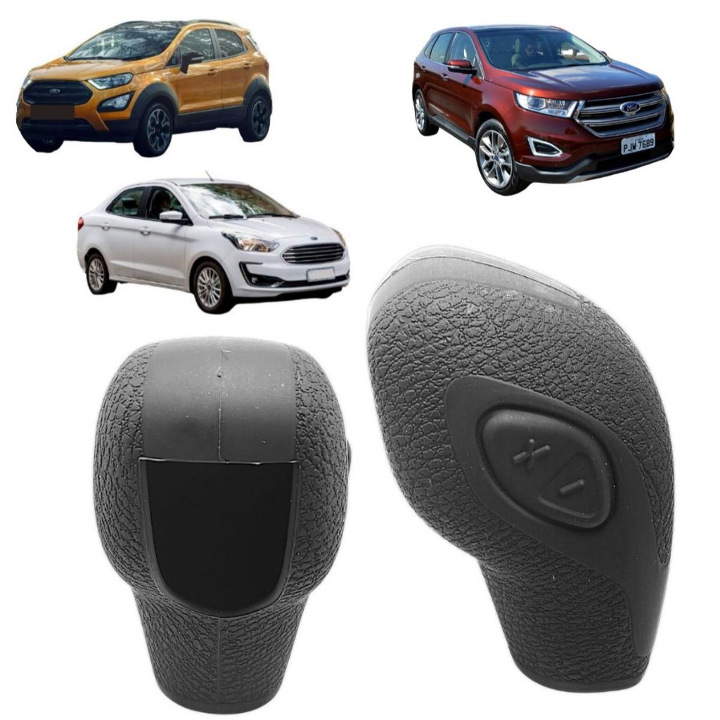 Capa Manopla Alavanca Câmbio Powershift Automático Ka Ecosport Edge