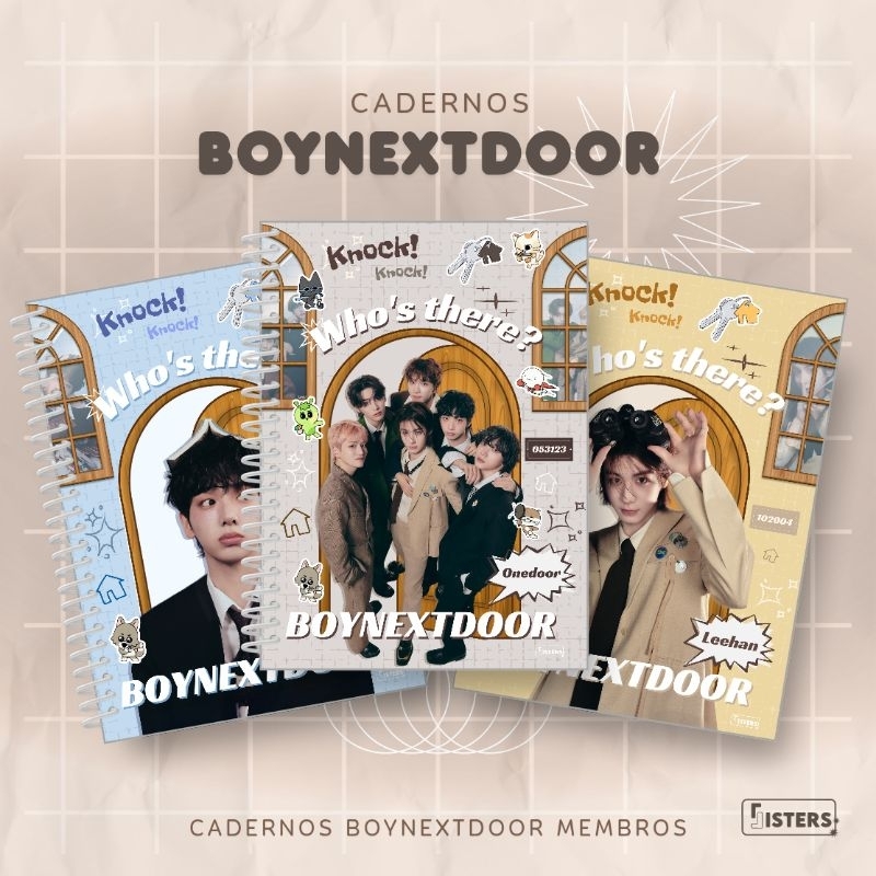 BOYNEXTDOOR SHOPEE kpopmerch 60枚 Caderno de BOYNEXTDOOR em Oferta | Shopee Brasil 2026