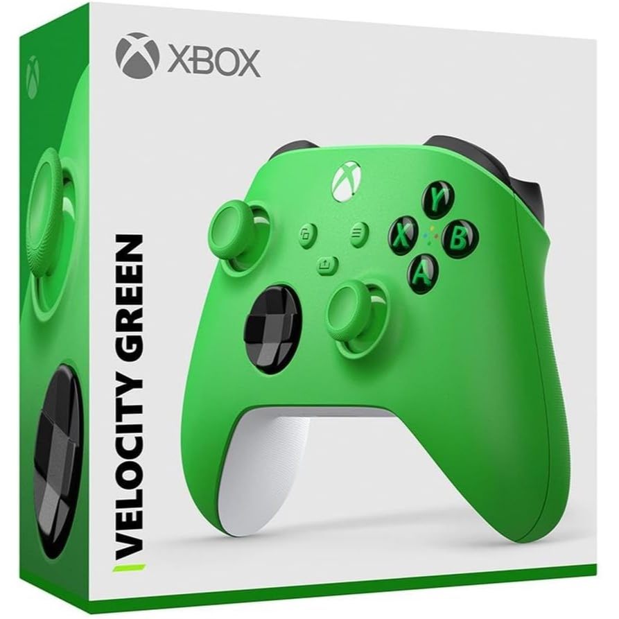 Controle Sem Fio Microsoft Xbox Wireless Series X|S Velocity Green Verde