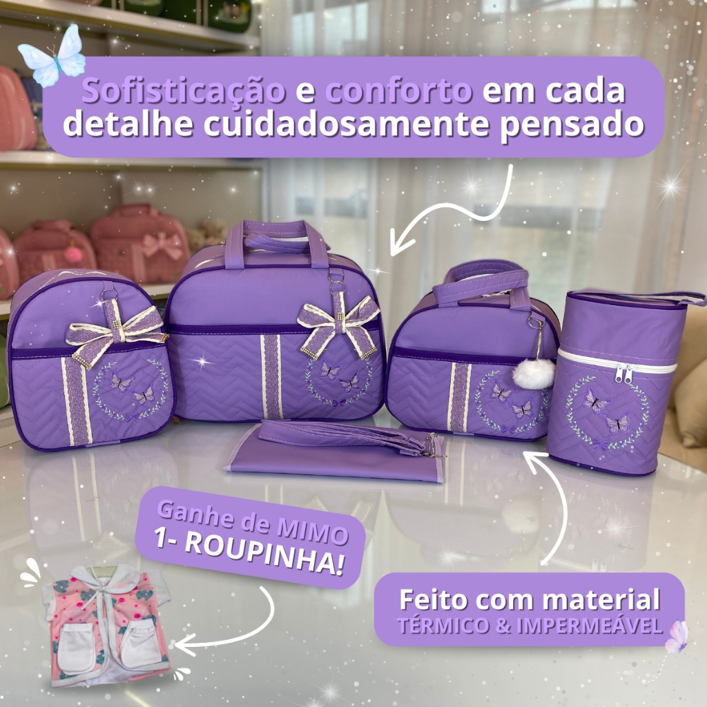 O que é Conjunto de Bolsas Maternidade? Guia e Onde Comprar | BuscaProdutos