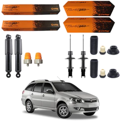 KIT 4 AMORTECEDOR PALIO WEEKEND 2001 A 2016 ORIGINAL COFAP + KITS