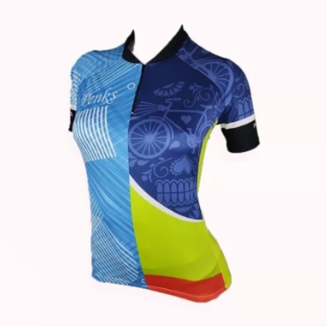 Camisa Ciclismo Penks Feminina Verônica