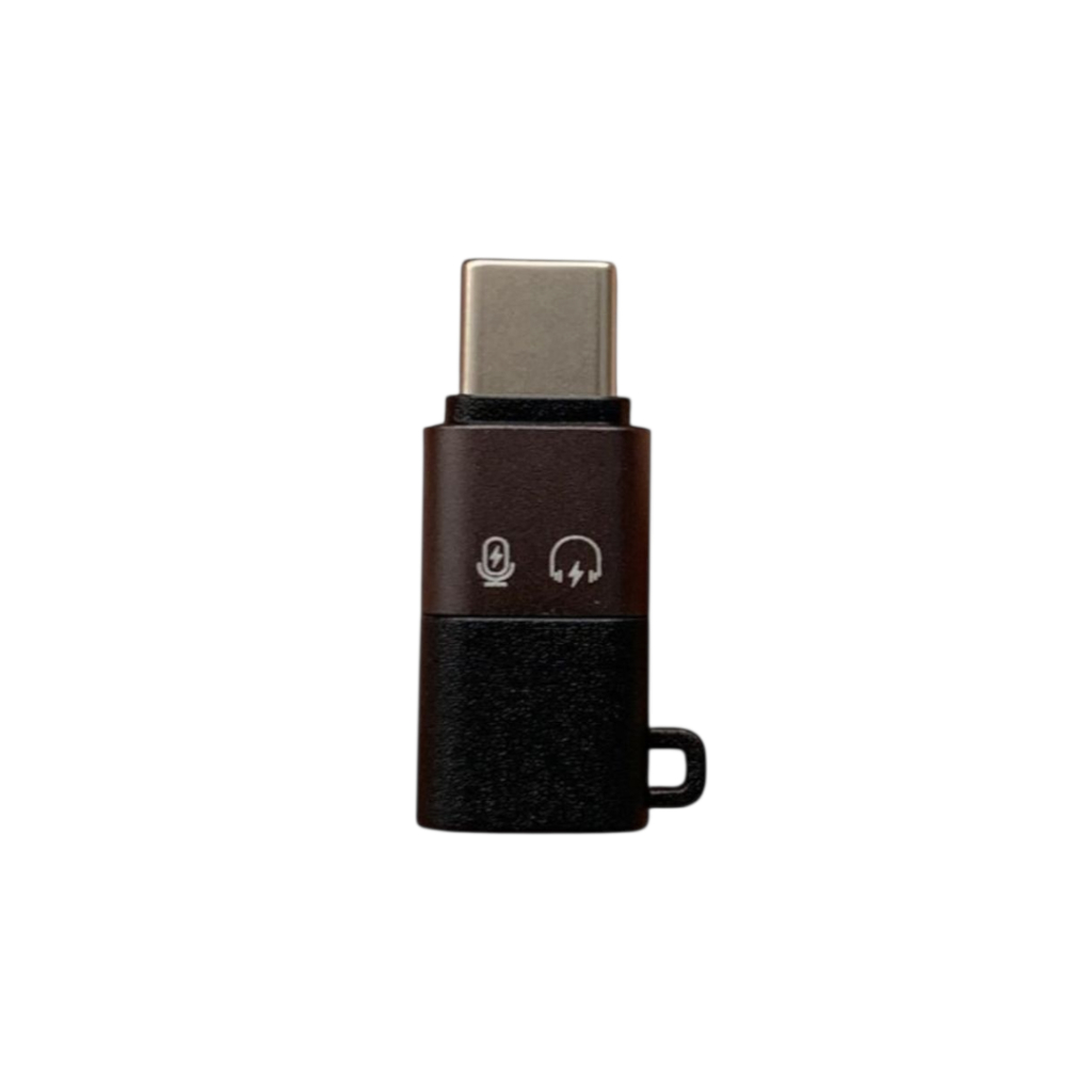 Interface P/ Microfone Lapela Lightning P/ Tipo-c iPhone 15