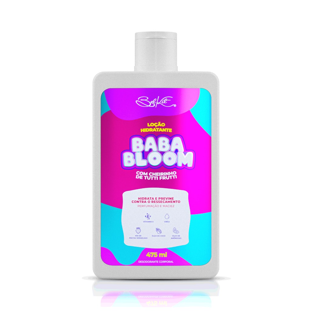Loção Hidratante Desodorante Corporal Bababloom 475ml Belkit