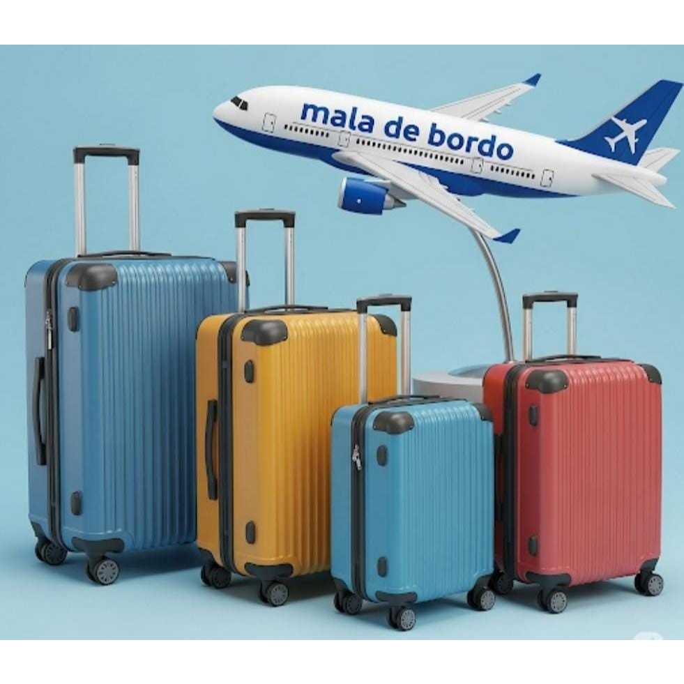 Mala de bordo de viagem bagagem de mão Padrão ANAC