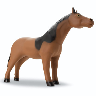 Cavalo Brinquedo Em Vinil Farm Animals Animais Da Fazenda Bee Toys em Oferta na Shopee