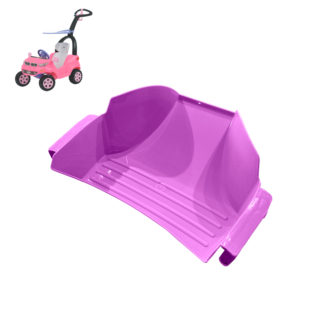 Apoio De Pé Assoalho Andador Biemme Push Baby Easy Rider Roxo HNR